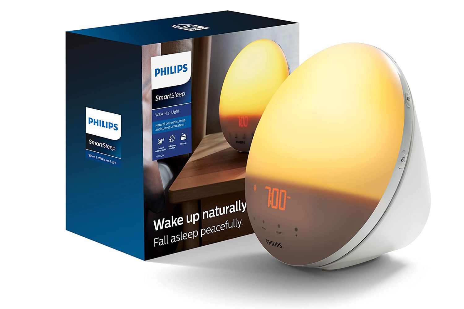 Amazon Philips SmartSleep HF3520 Luz de despertador en Amazon