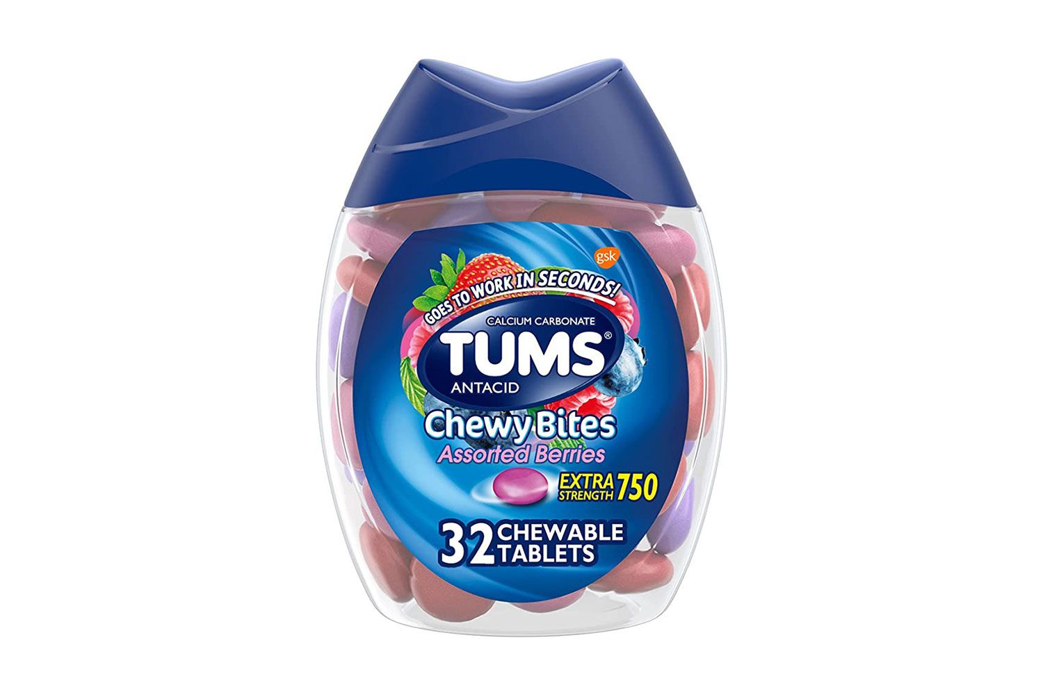 TUMS Chewy Bites tabletas antiácidas