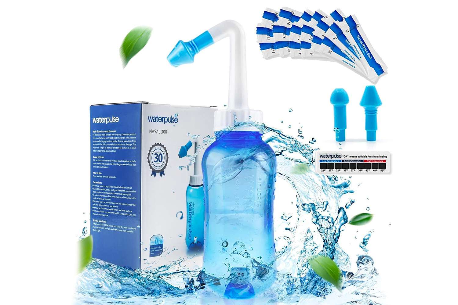 Irrigación sinusal Amazon Waterpulse Neti Pot