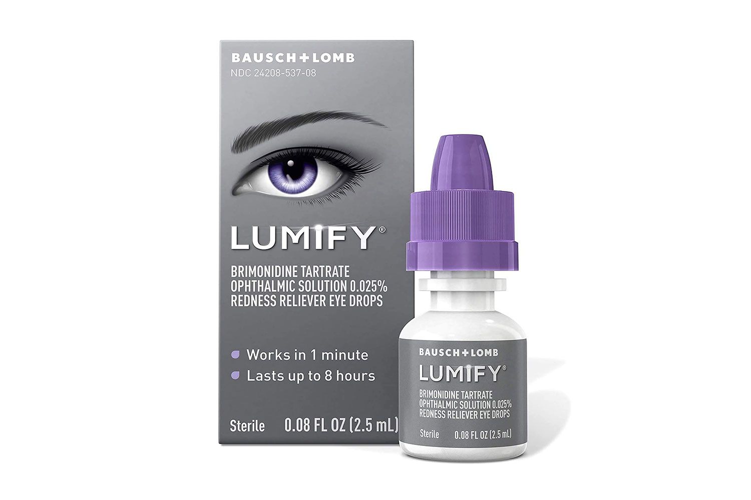 Bausch + Lomb Lumify Gotas para los ojos para aliviar el enrojecimiento