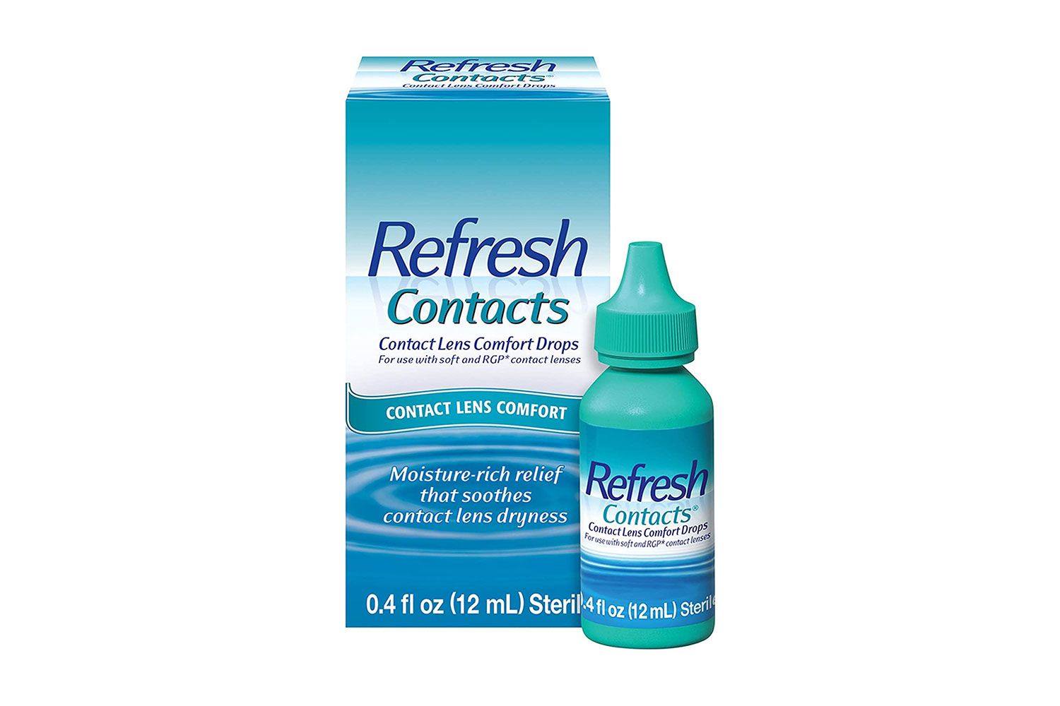 Refresh Contacts Lentes de Contacto Gotas Confort