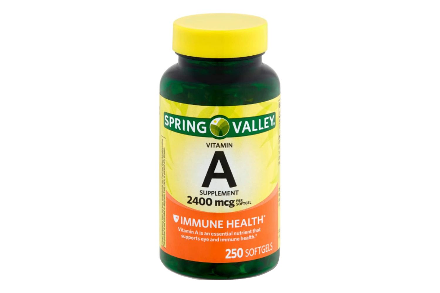 Suplemento de vitamina A STS Spring Valley 2400 mcg